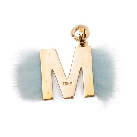 Fendi Mink ABClick Charm Pendant (FEN312657) 